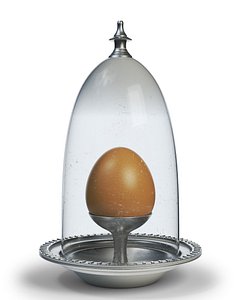 Silver egg cup