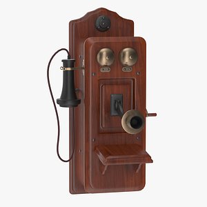 Vintage Wall Phone model