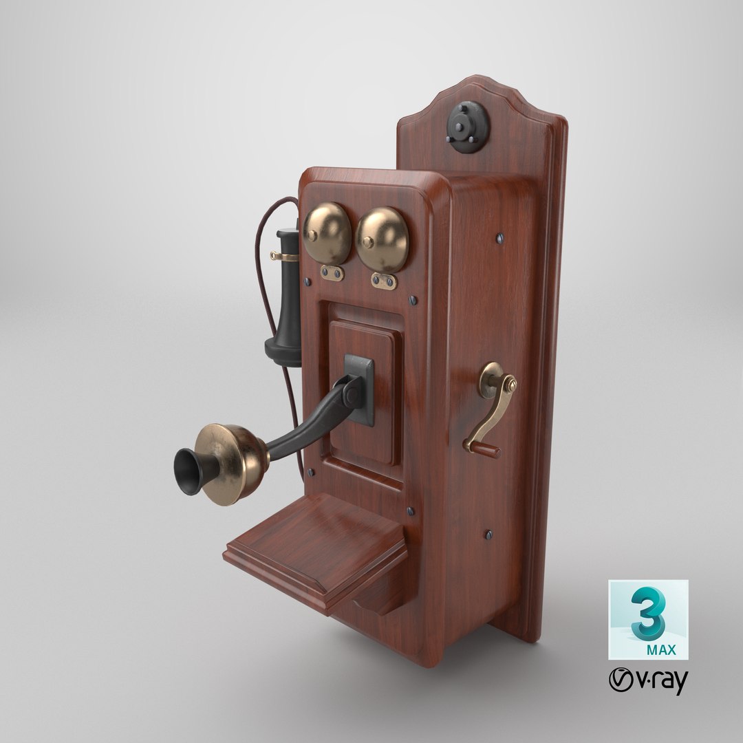 Vintage Wall Phone model https://p.turbosquid.com/ts-thumb/uK/y7xVET/R0/stemcell_max_vray_render/png/1750795901/1920x1080/fit_q87/00d23dcb8760a96942b8984e9a667b87a7e810e8/stemcell_max_vray_render.jpg