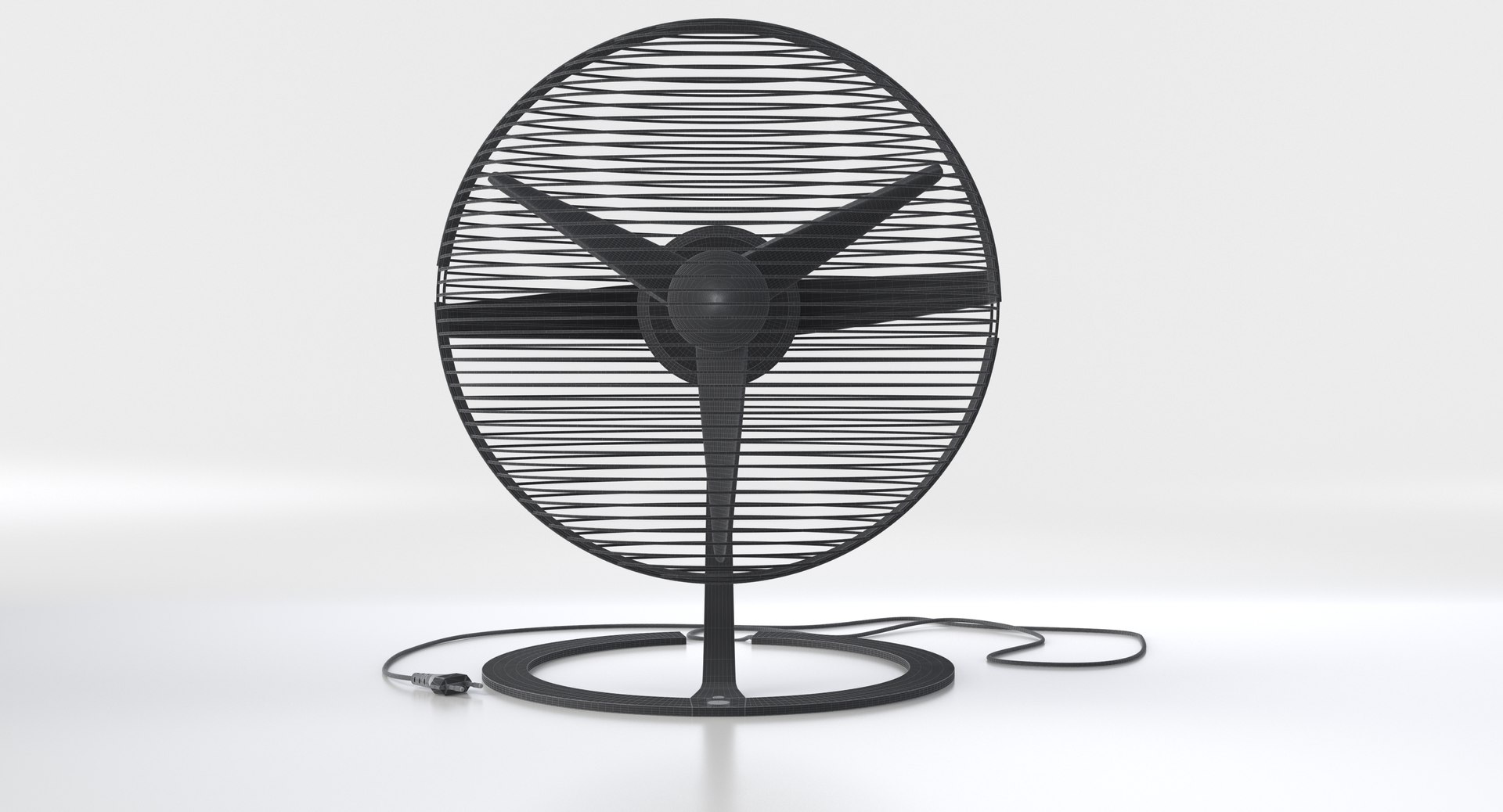 Electric Fan 3d Model