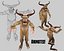 Fantasy Character Stag Beetle (animated)