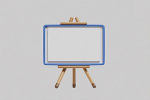 3D Whiteboard Cartoon