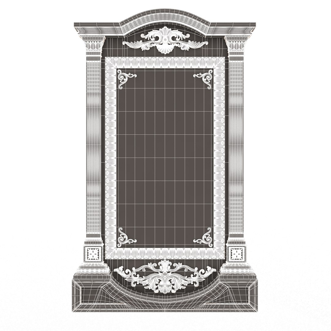 Carved Classic Mirror 05 3D model https://p.turbosquid.com/ts-thumb/uL/1mJ2on/41/carvedclassicmirror05wireframe1/jpg/1735245385/1920x1080/fit_q87/f53f8c72136a31862d1a05073395504d03e28810/carvedclassicmirror05wireframe1.jpg