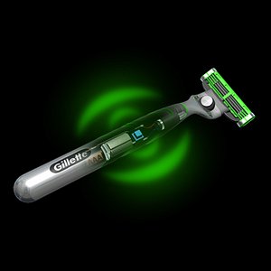 3d model gillette mach 3 power
