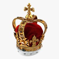 St Edwards Crown with Fur