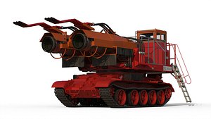 Big Wind fire fighting tank model
