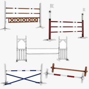Horse Riding Arena Jumping Stand Collection 5 in 1