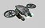 drone futuristic 3d model