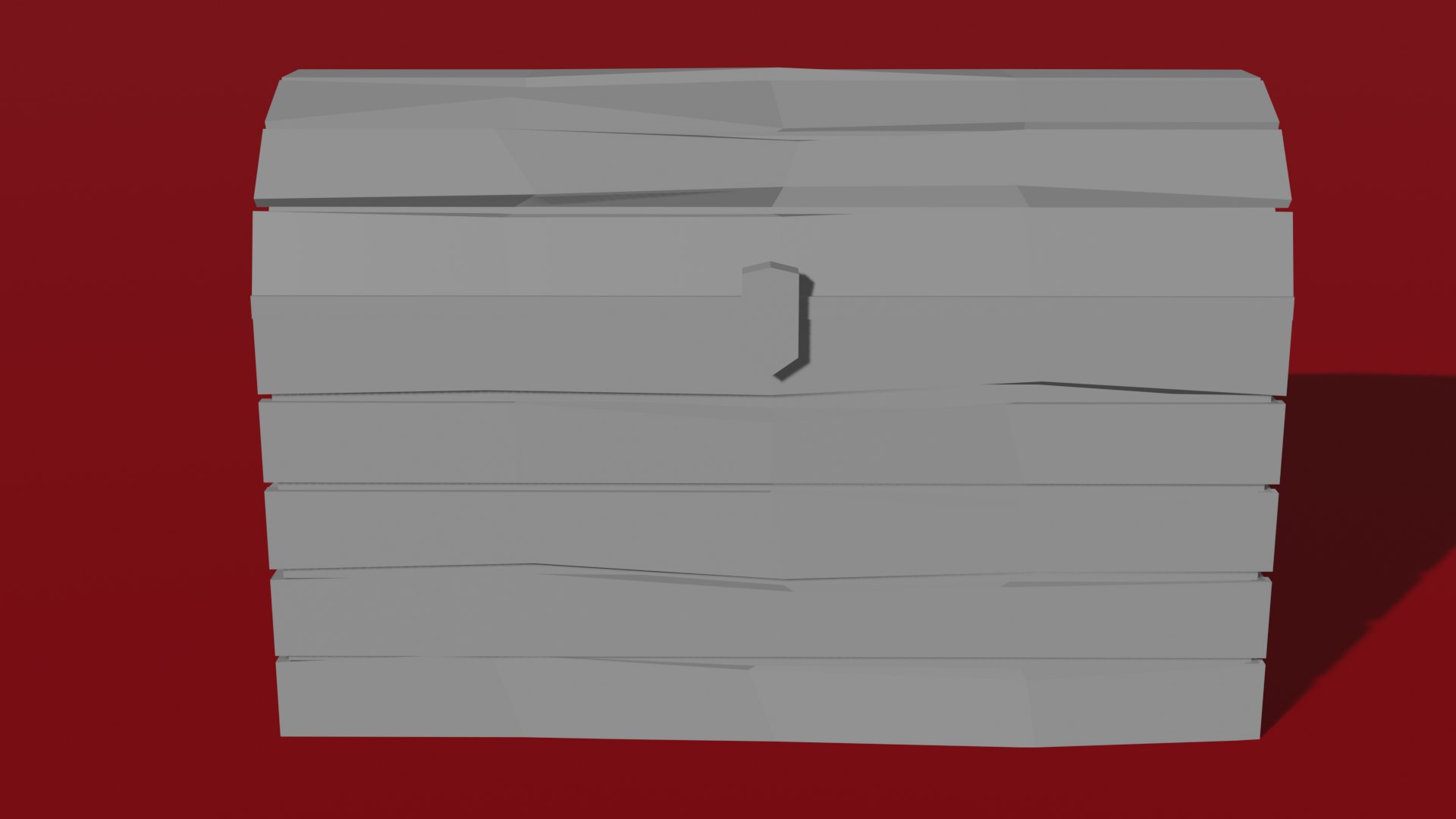 Low Poly Chest 3D model - TurboSquid 1821740