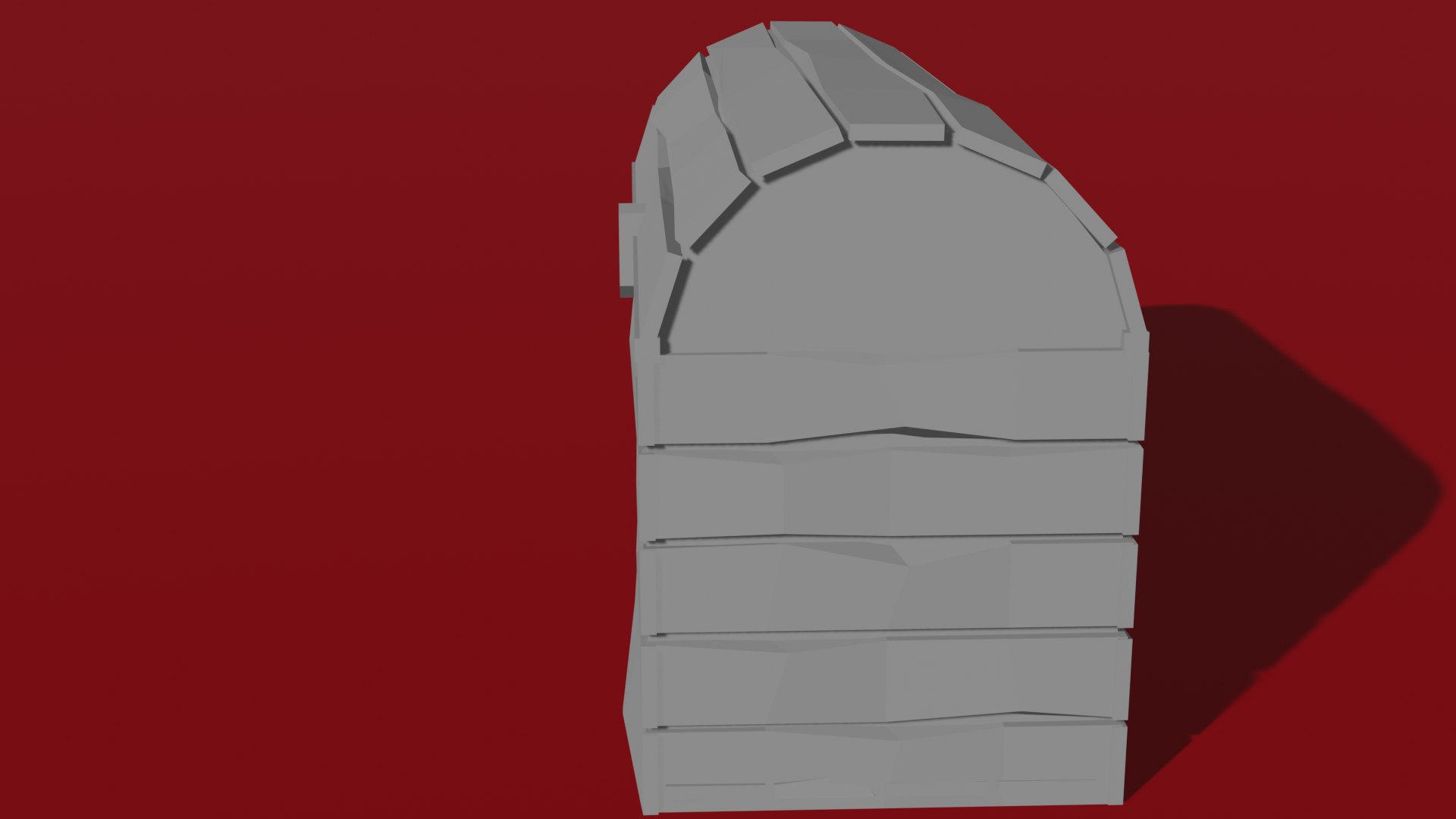 Low Poly Chest 3D model - TurboSquid 1821740