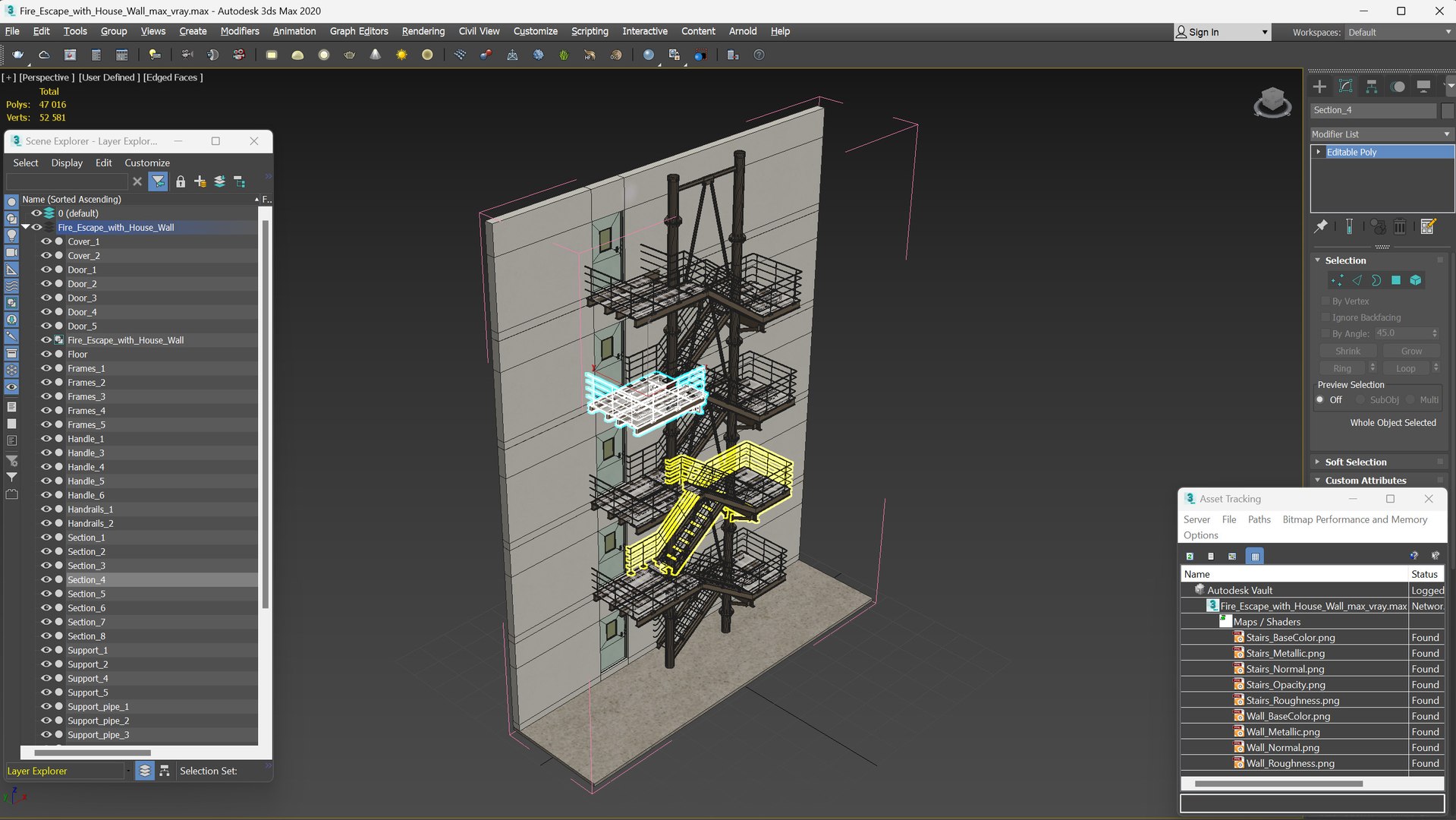 3D Fire Escape with House Wall https://p.turbosquid.com/ts-thumb/uL/F4fo9l/aQ/fireescapewithhousewallvray3dmodel017/jpg/1725112555/1920x1080/fit_q87/6ea60ecbe04df2537608782c164ee64b0a634939/fireescapewithhousewallvray3dmodel017.jpg