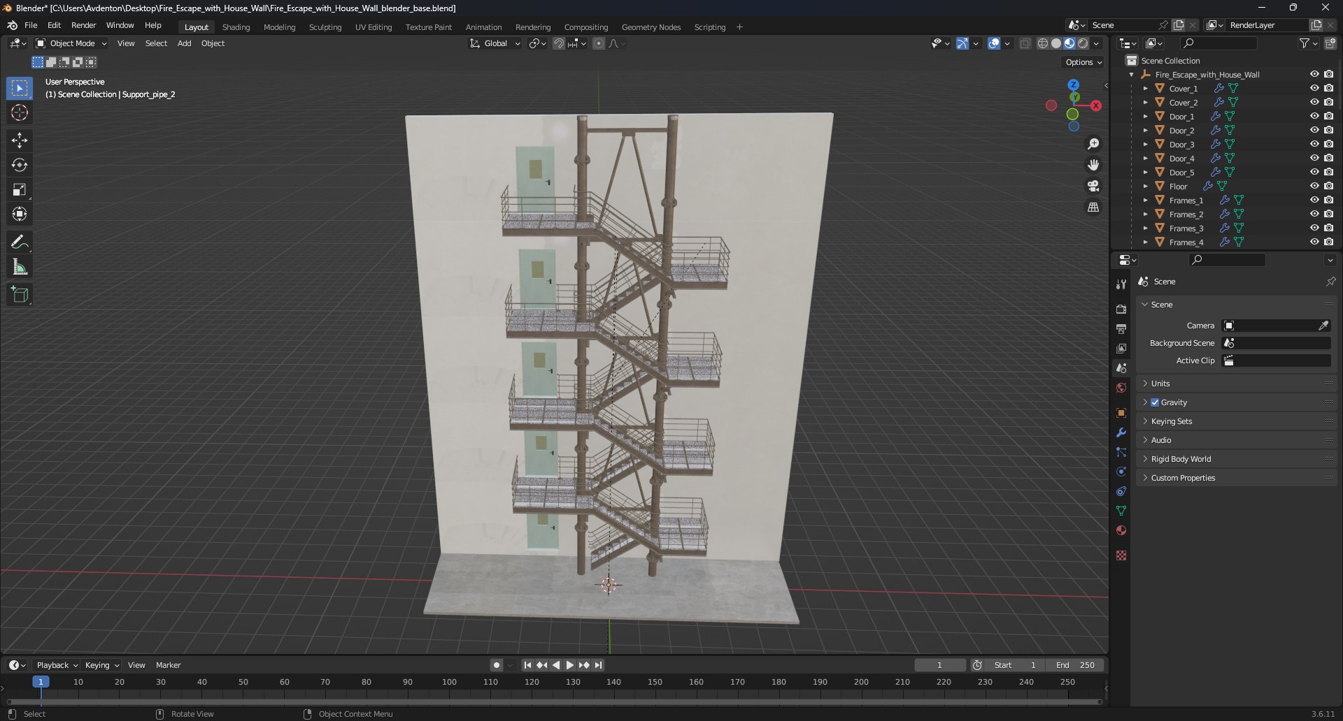 3D Fire Escape with House Wall https://p.turbosquid.com/ts-thumb/uL/F4fo9l/wy/fireescapewithhousewallvray3dmodel021/jpg/1725112568/1920x1080/fit_q87/ce6a4c39b1b3ffd773d0ed58ee631124701b8b1c/fireescapewithhousewallvray3dmodel021.jpg