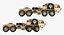 軍用トラックOshkosh HEMTT M985砂リグ