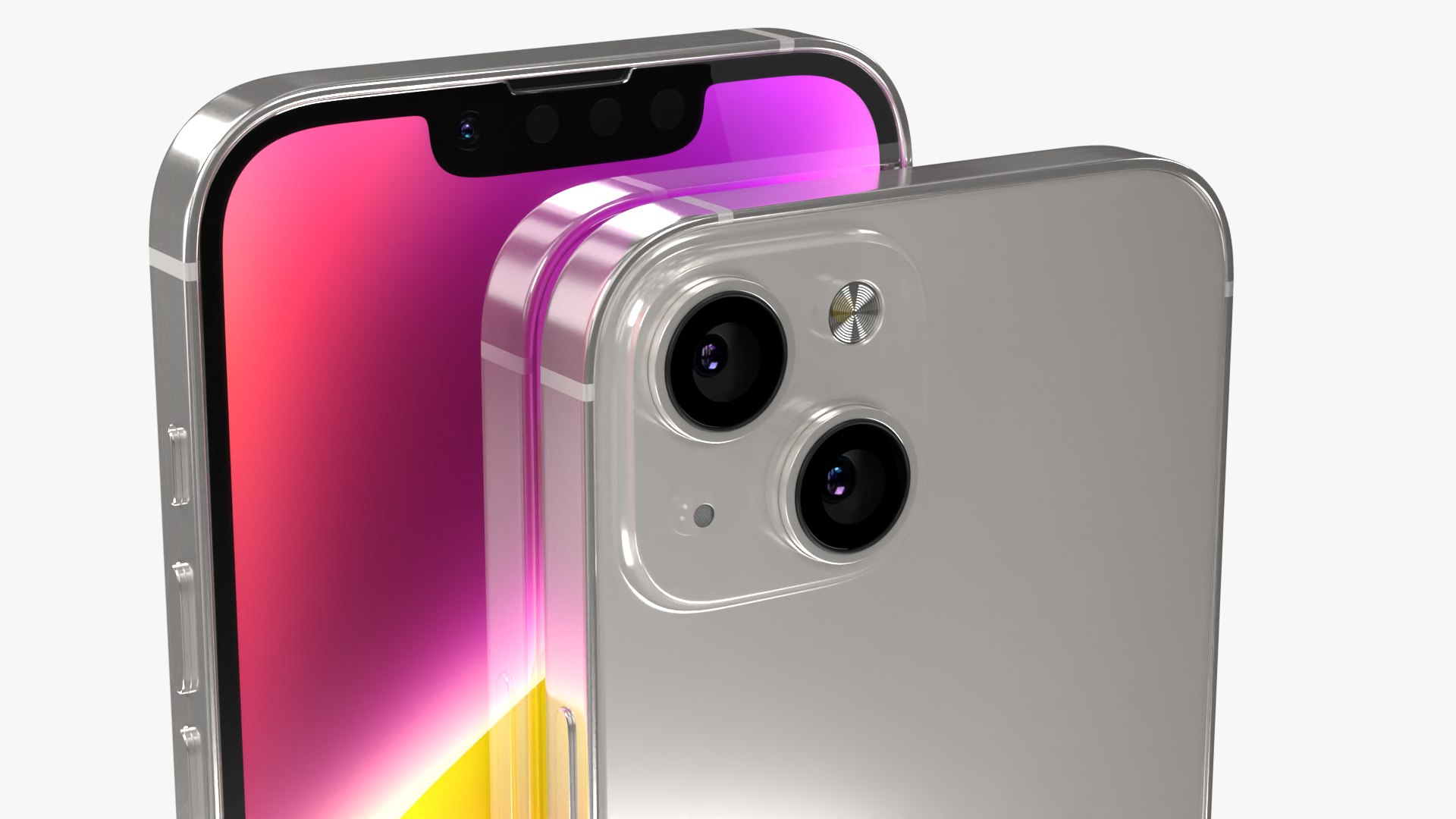 3D IPhone 14 Starlight - TurboSquid 1987400