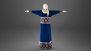 arabic dress with Hijab