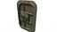 Bunker door Low poly