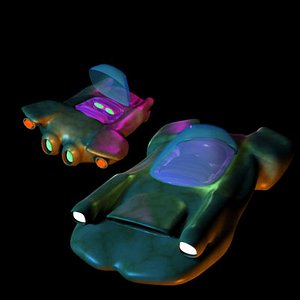 Pug 01 (Organic Space Cruiser) Model