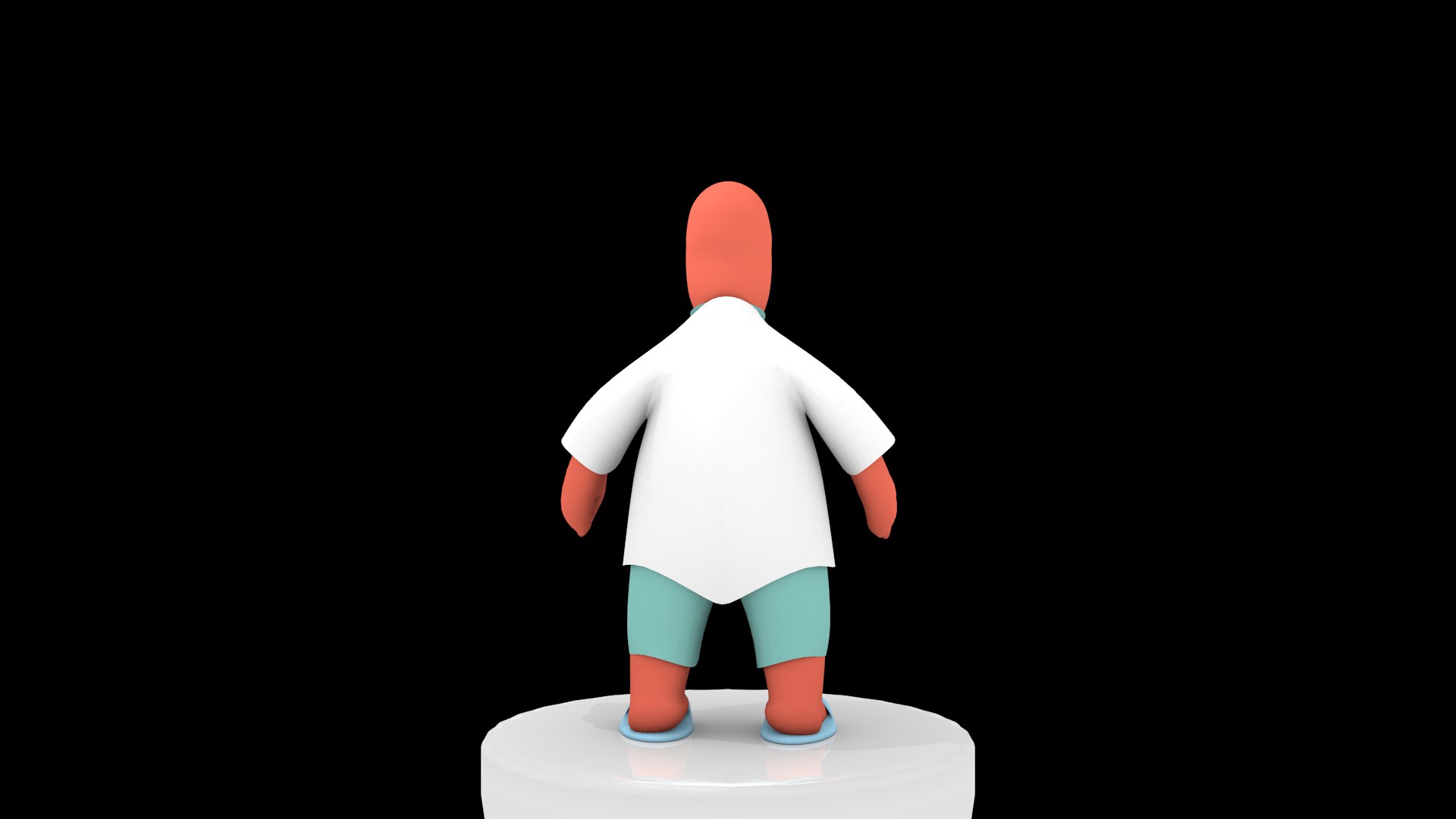 High-poly Zoidberg 3d 3ds