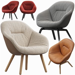 3D Hay lounge armchair model