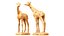 3D Giraffe figurine