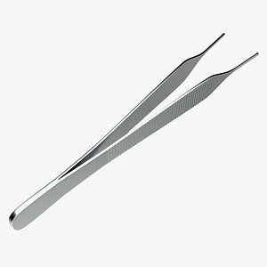 3D model Operating Tissue Forceps Surgical Instrument