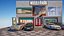 Strip Mall Shopping Complex