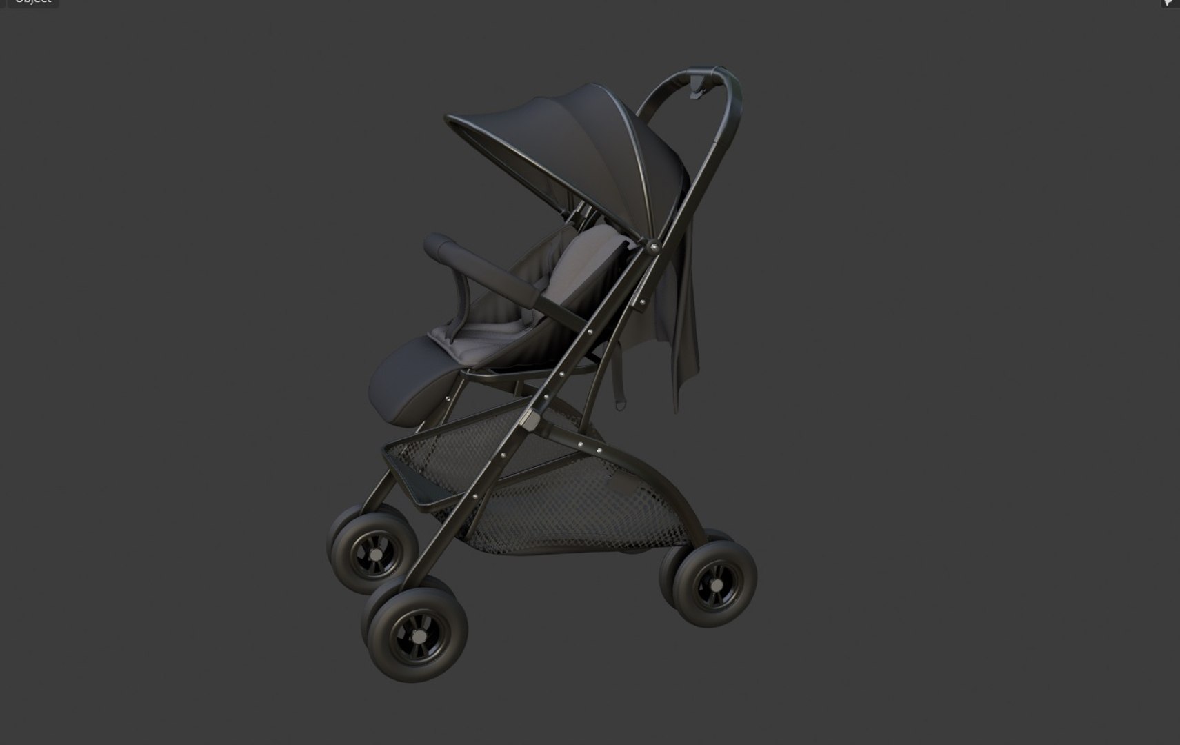 Modeled Baby Strollers 3D - TurboSquid 1640031