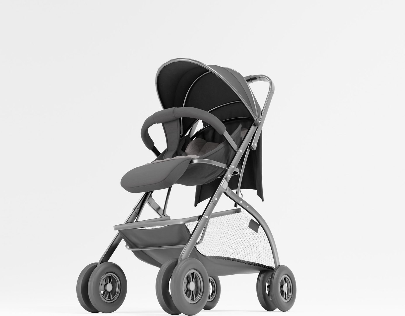 Modeled Baby Strollers 3D - TurboSquid 1640031