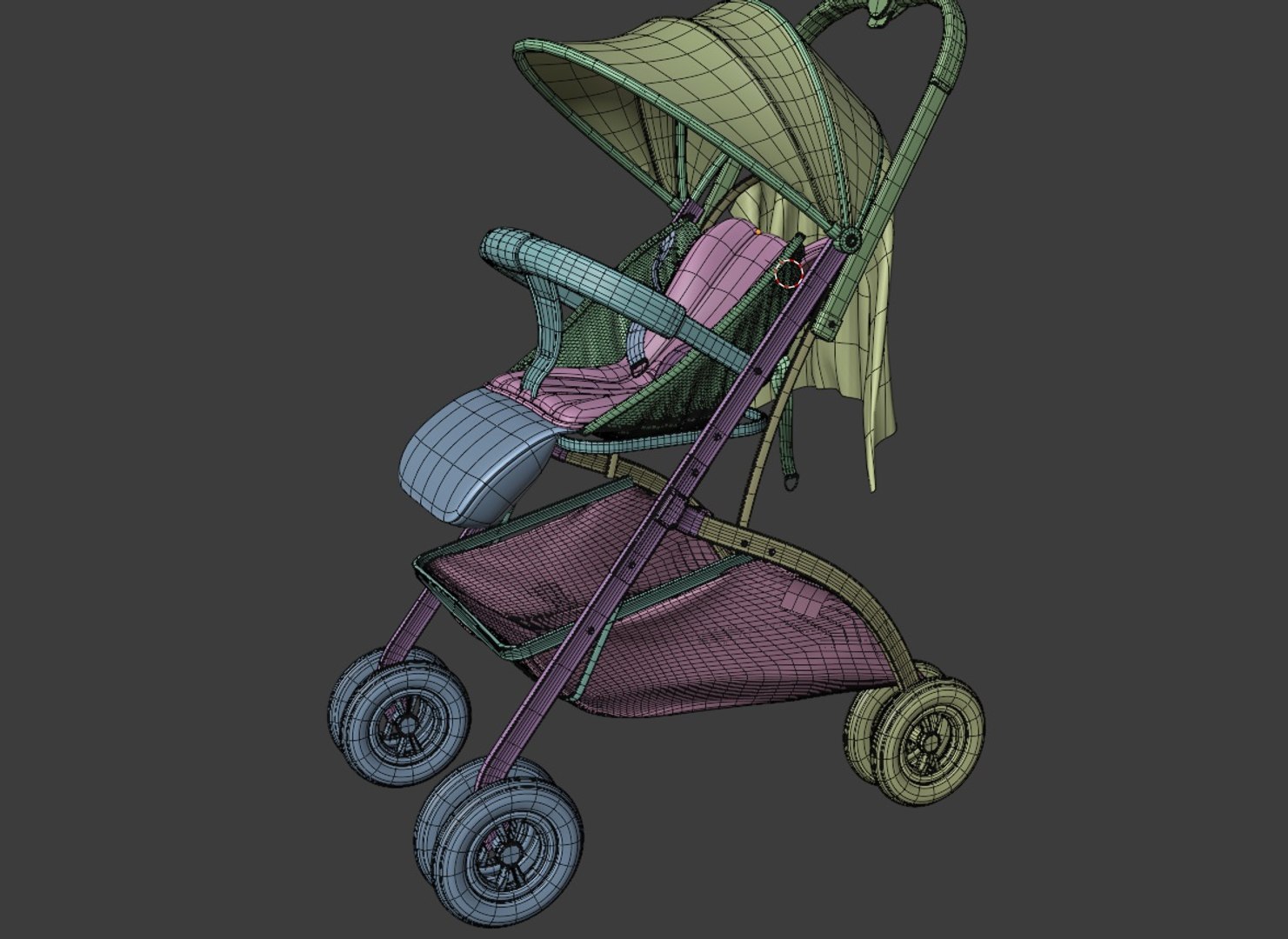 Modeled Baby Strollers 3D - TurboSquid 1640031