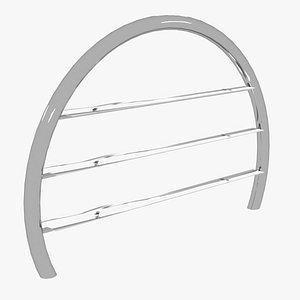 Chrome / Glass Shelf