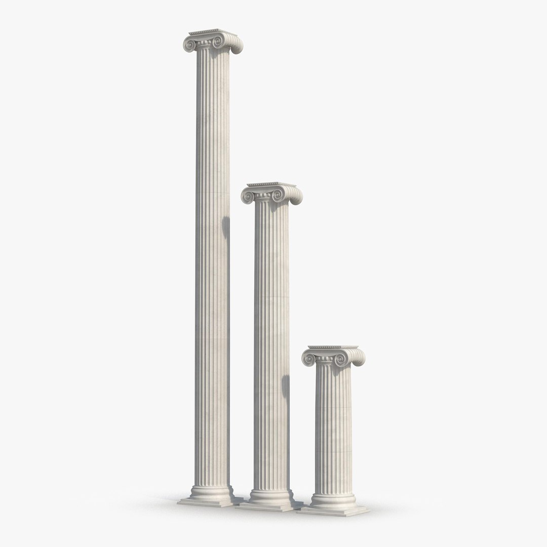 3d ionic column greco roman https://p.turbosquid.com/ts-thumb/uL/at9N2R/e7PiVkky/ioniccolumnsgrecoromanset3dmodels00/jpg/1467813829/1920x1080/fit_q87/8361e09b7f362827501fef712b1279a89cd9e142/ioniccolumnsgrecoromanset3dmodels00.jpg