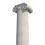 3d ionic column greco roman