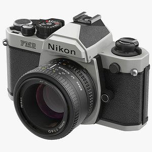 35 mm film camera 3d model