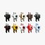10 Robot Collection - Sentinel Character SciFi Design