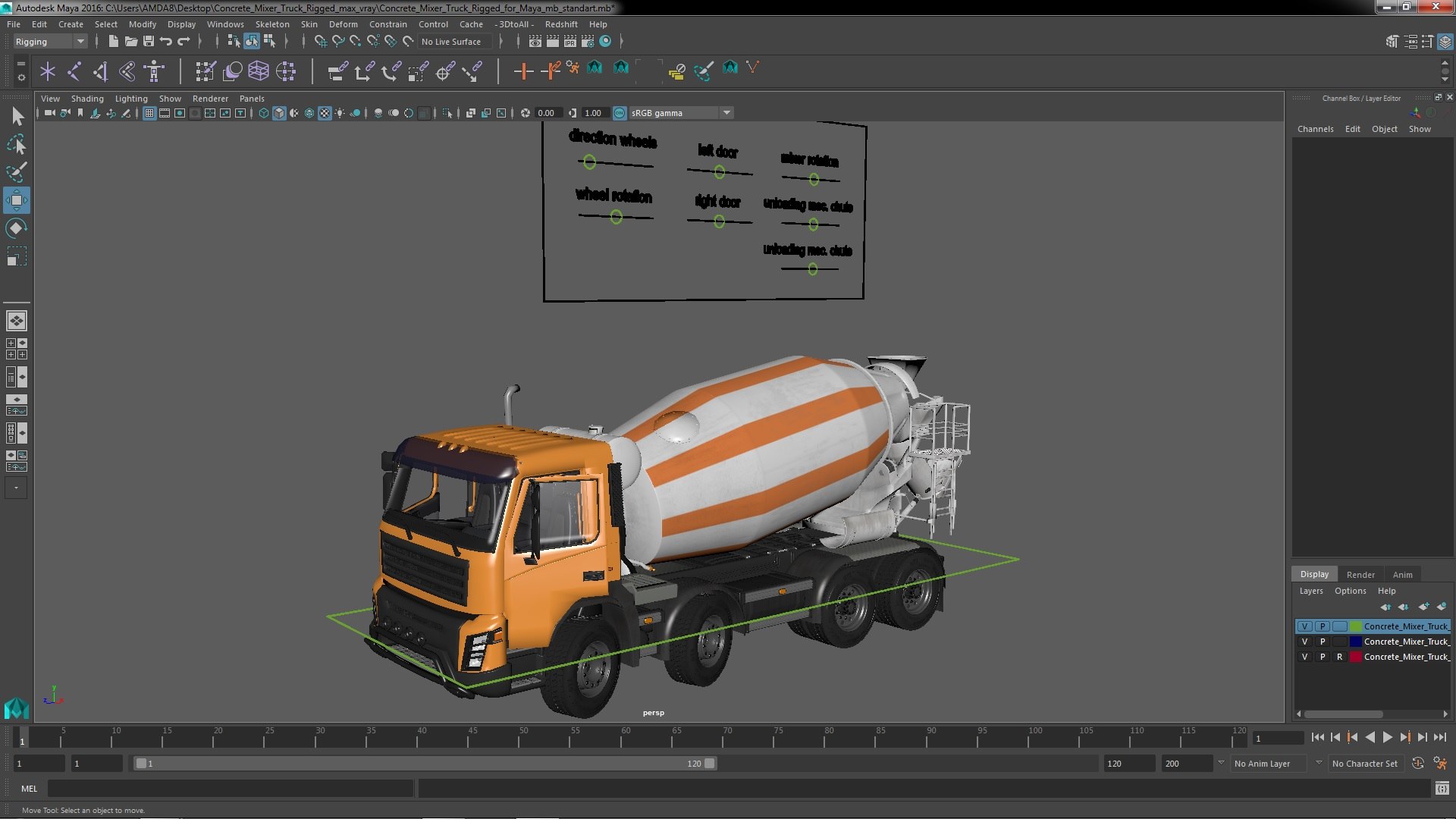 3D Concrete Mixer Truck Rigged for Maya model https://p.turbosquid.com/ts-thumb/uL/r6YpV1/Uj/concretemixertruckriggedformaya3dsmodel076/jpg/1699624488/1920x1080/fit_q87/3c6be66b5f856ee33c6bc5041c6db946697462c8/concretemixertruckriggedformaya3dsmodel076.jpg