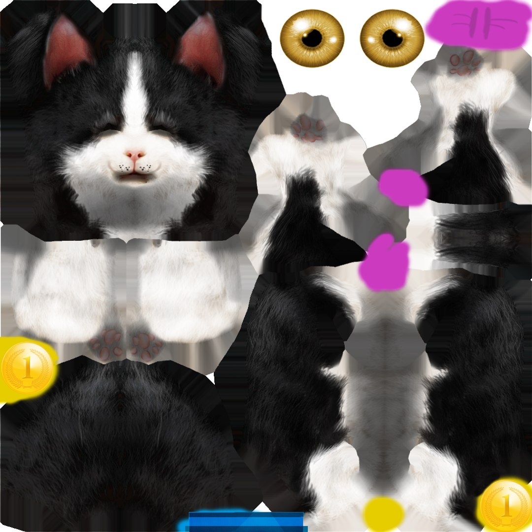 3D settings https://p.turbosquid.com/ts-thumb/uL/t2GJui/wQhwLVVu/cat8_tex/png/1550653502/1920x1080/fit_q87/b925052404dd07b0e2340dfdcbc1930de50ad4b2/cat8_tex.jpg