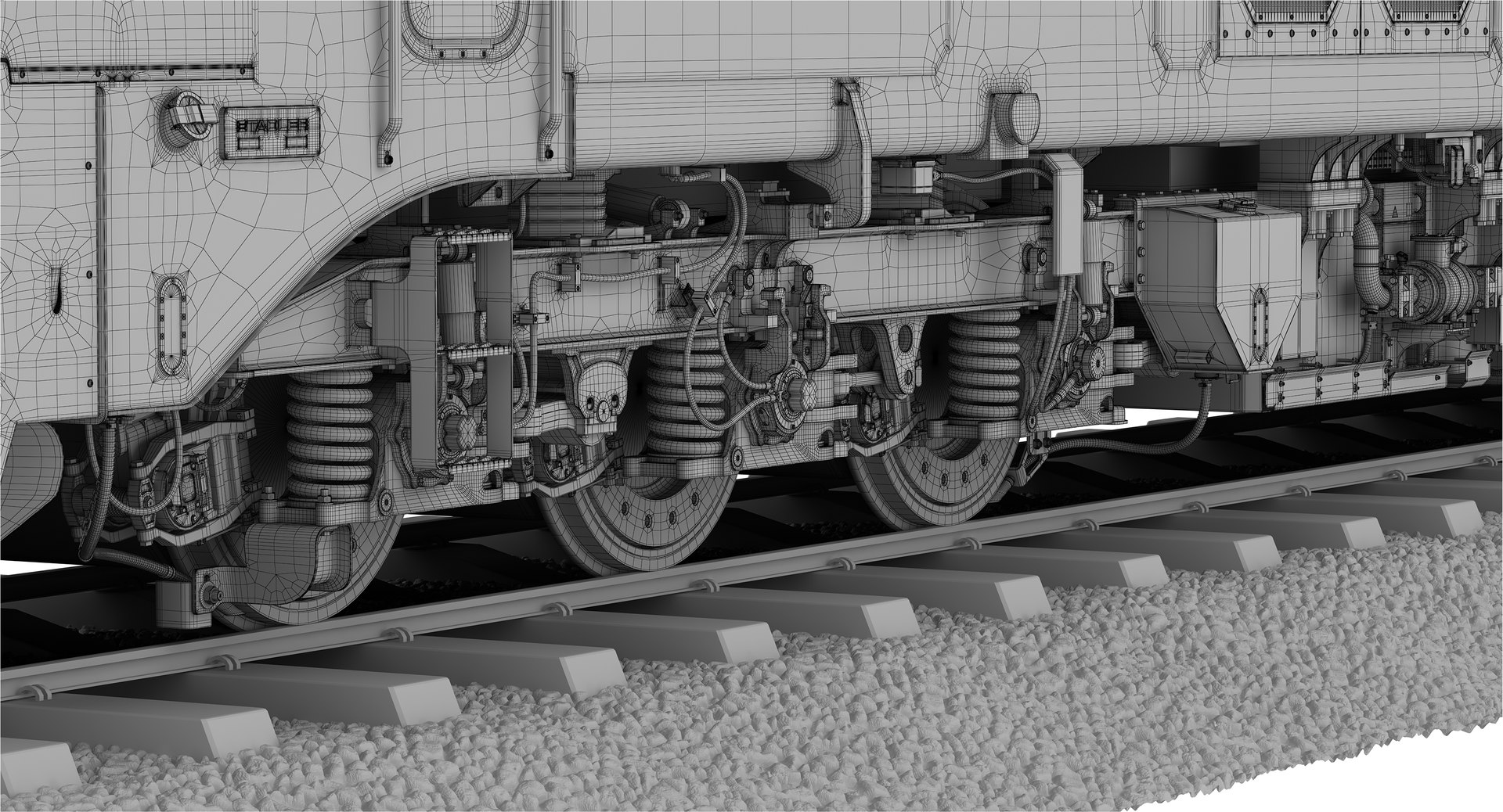 Stadler Euro Dual Green Cargo 3D Model - TurboSquid 2088096