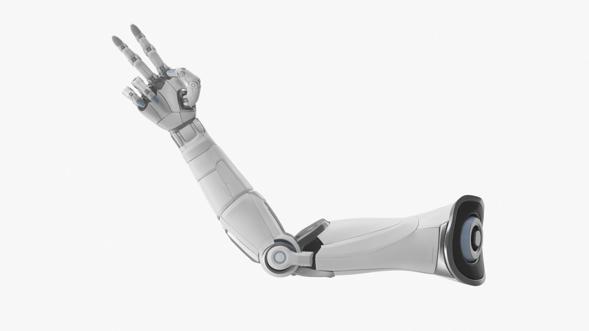 3D Cyborg Female Arm - TurboSquid 1934998