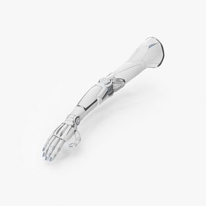 Cyborg female arm