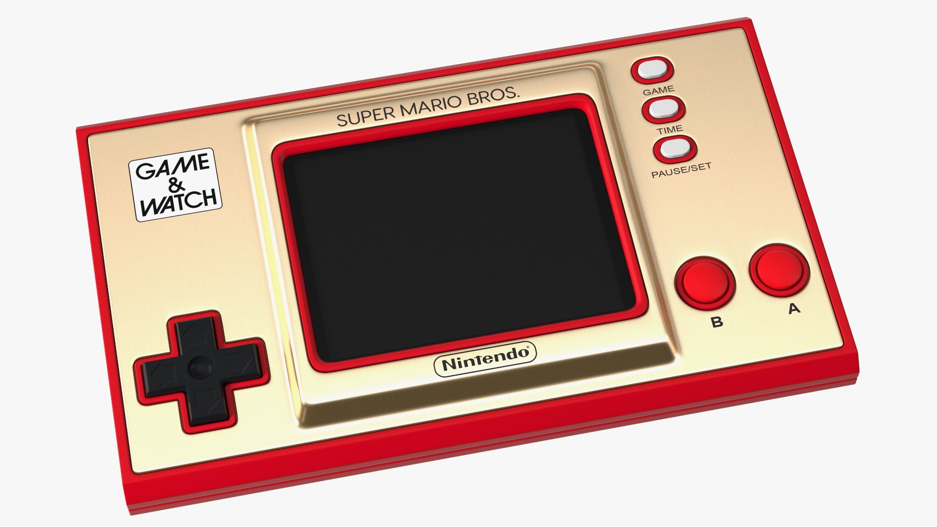 Nintendo Game and Watch Console Mario Turned Off model - TurboSquid