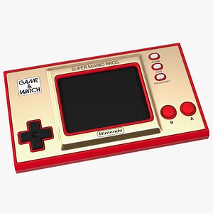 Nintendo Game and Watch Console Super Mario Bros Turned Off model