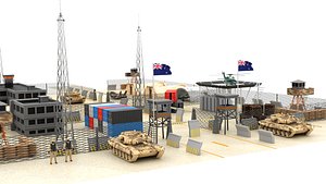 3D New Zeland Military Base