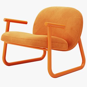 Armchair Basic orange by shishkaproject