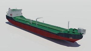 offloading icebreaker tanker oil 3d max