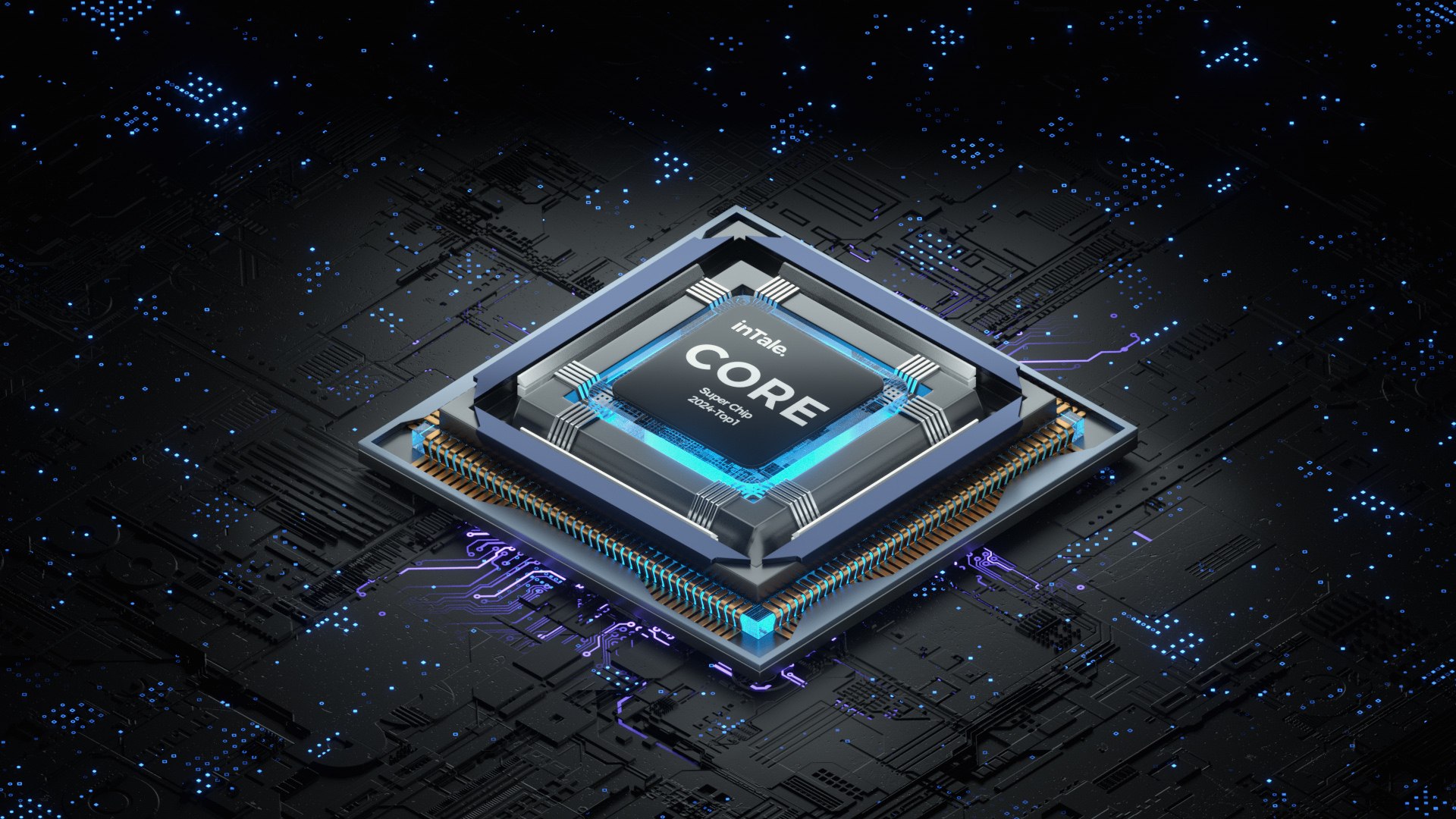 Technology Capacitor Chip Scene 3D Model - TurboSquid 2260785