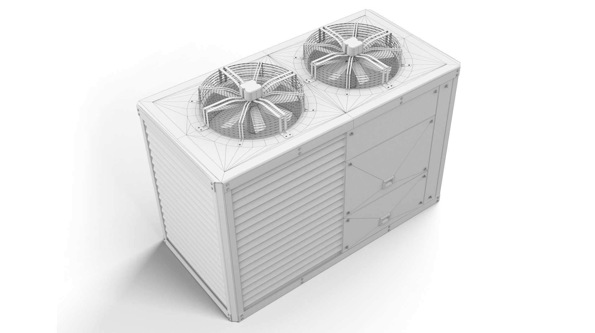 Air conditioner 3D model - TurboSquid 1732942