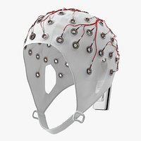 EEG Electrode Cap White