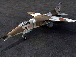 3d mig 27 mig-27 model