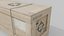 3D Customizable Wooden Crate Set - Stylized Props