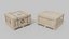3D Customizable Wooden Crate Set - Stylized Props